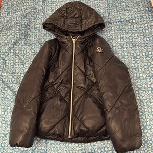 United Colors of Benetton hooded winter coat